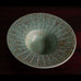 Gunnar Nylund for Rörstrand, Sweden, stoneware bowl with green crystalline glaze G9314