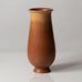 Gunnar Nylund for Rörstrand, Sweden, stoneware vase with reddish brown glaze J1182
