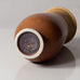 Gunnar Nylund for Rörstrand, Sweden, stoneware vase with reddish brown glaze J1182