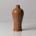 Gunnar Nylund for Rörstrand, Sweden, stoneware vase with reddish brown glaze K2012