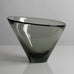 Per Lutken for Holmegaard, Denmark, conical vase in gray glass M5577