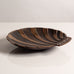 Niels Dam Ravn for Nordisk Malm, Denmark, bronzed fluted scallop bowl, large M5639