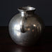 GAB Tenn, Sweden, round pewter vase with two handles J1519