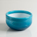 Michael Bang for Holmegaard, Denmark, Blue glass Palet bowl M5661