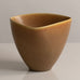 Per Linnemann-Schmidt at Palshus, Denmark, stoneware vase with pale golden brown glaze L3565