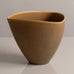 Per Linnemann-Schmidt at Palshus, Denmark, stoneware vase with pale golden brown glaze L3565