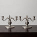 GAB Tenn, Sweden, pair of art deco candelabras L3448