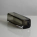 Nils Landberg for Orrefors, Sweden, rectangular gray glass "Sommerso" vase M4212