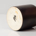 Erich and Ingrid Triller for Tobo, Sweden, unique stoneware vase with dark brown glaze G9178
