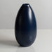 Bo Fajans, Sweden, stoneware vase with matte blue glaze M5617