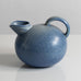 Gunnar Nylund for Rörstrand, Sweden, round stoneware jug with blue glaze M5664