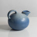 Gunnar Nylund for Rörstrand, Sweden, round stoneware jug with blue glaze M5664