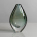 Sven Palmquist for Orrefors, "Kraka" vase in clear, blue and amber glass M5663