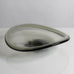 Per Lutken for Holmegaard, Denmark, wavy bowl in gray glass M5496