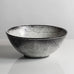 Svend Hammershoj for Kahler Keramik, Denmark bowl with black and white glaze M5662