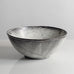 Svend Hammershoj for Kahler Keramik, Denmark bowl with black and white glaze M5662
