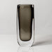 Nils Landberg for Orrefors, Sweden, Gray glass "Sommerso" vase K2779