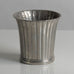 Just Andersen, Denmark, fluted vase in pewter M5694