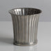 Just Andersen, Denmark, fluted vase in pewter M5694