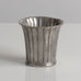 Just Andersen, Denmark, fluted vase in pewter M5695