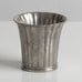 Just Andersen, Denmark, fluted vase in pewter M5695