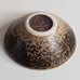 Carl Harry Stålhane for Rörstrand, Sweden, bowl with white and brown glaze M5539