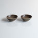 Two small bowls with white and brown glaze by Carl Harry Stålhane for Rörstrand, Sweden
