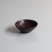 Carl Harry Stålhane for Rörstrand, Sweden, small bowl with red haresfur glaze M5540