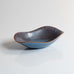 Gunnar Nylund for Rörstand, Sweden, bowl with blue haresfur glaze M5536