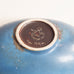 Gunnar Nylund for Rörstand, Sweden, bowl with blue haresfur glaze M5536