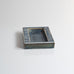Carl Harry Stålhane for Rörstand, Sweden, rectangular stoneware dish with blue glaze M5449