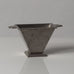 Herman Bergman Fine Art Foundry, Sweden, small pewter handled vase L3352