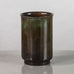 Just Andersen for GAB, Sweden, bronze cylindrical  vase J1504