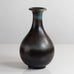 Gunnar Nylund for Rörstrand, Sweden, stoneware vase with black and blue glaze M5689