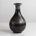 Gunnar Nylund for Rörstrand, Sweden, stoneware vase with black and blue glaze M5689