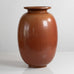 Gunnar Nylund for Rörstrand, Sweden, large stoneware vase with golden brown glaze M5709