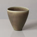 Per Linnemann-Schmidt for Palshus, Denmark, stoneware vase with buff haresfur glaze L3569