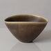 Per Linnemann-Schmidt for Palshus, Denmark, stoneware vase with brown haresfur glaze L3568