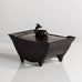 Just Andersen, Denmark, lidded box in disko metal M5735