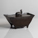 Just Andersen, Denmark, lidded box in disko metal M5735