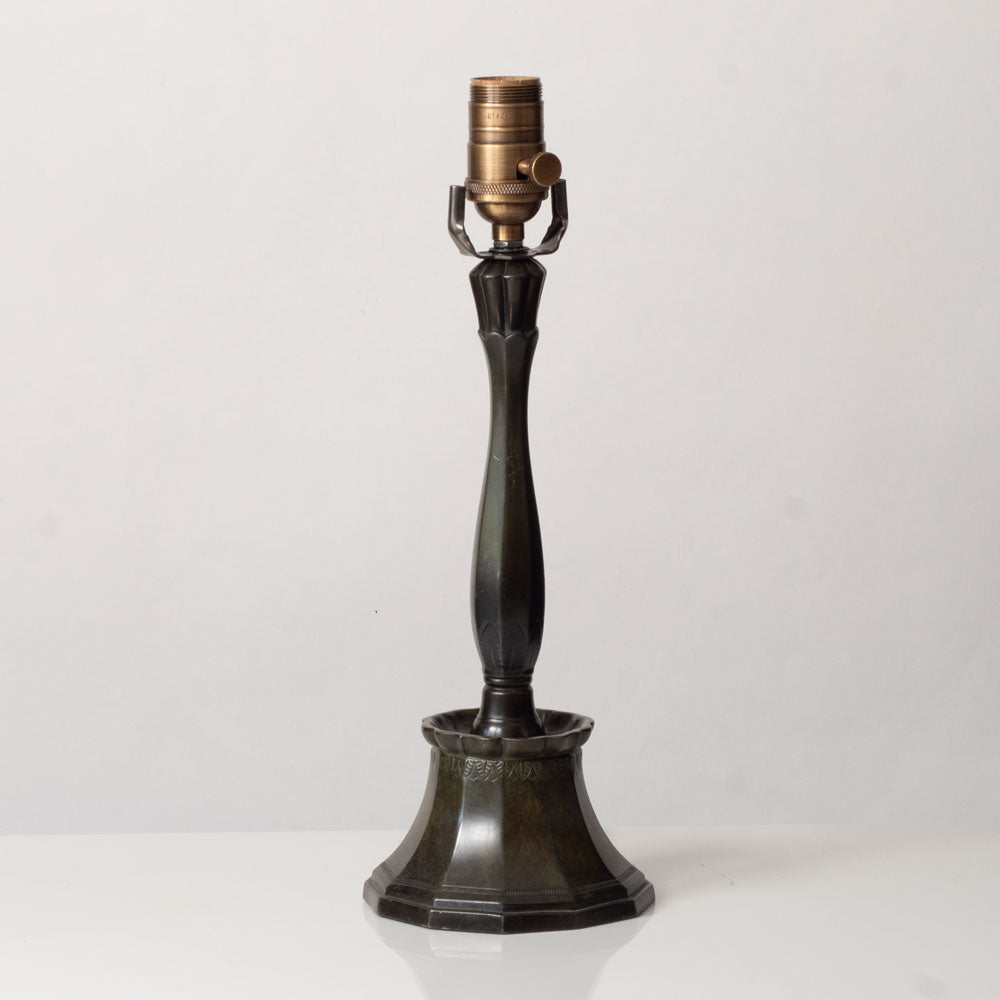Just Andersen, Denmark, lamp in disko metal K2533