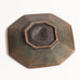 GAB, Sweden, bronze octagonal dish with portrait to interior M5737