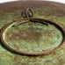 Tinos, Denmark, bronze dish with eloping couple in relief M5654