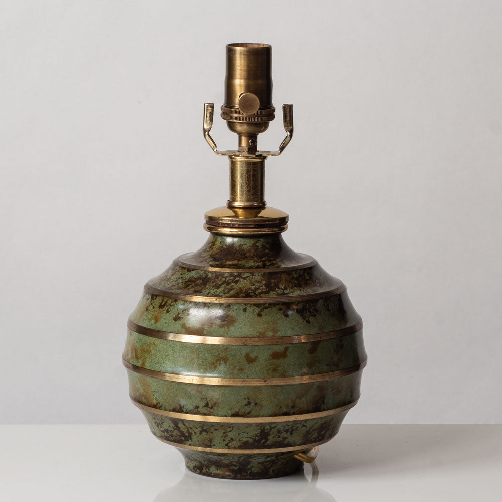 SVM Bronze, Sweden, lamp base in light bronze K2689