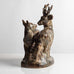Knud Kyhn for Royal Copenhagen, Denmark, large stoneware figure of a two deer with Sung glaze M5756