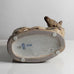 Knud Kyhn for Royal Copenhagen, Denmark, large stoneware figure of a deer with Sung glaze M5755