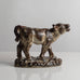 Knud Kyhn for Royal Copenhagen, Denmark, stoneware figure of a calf M5754