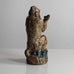 Knud Kyhn for Royal Copenhagen, Denmark, stoneware figure of a baboon M5635