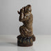 Knud Kyhn for Royal Copenhagen, Denmark, stoneware figure of a baboon M5635