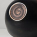 Gunnar Nylund for Rörstrand, Sweden, large ovoid bowl with black and brown glaze K2608